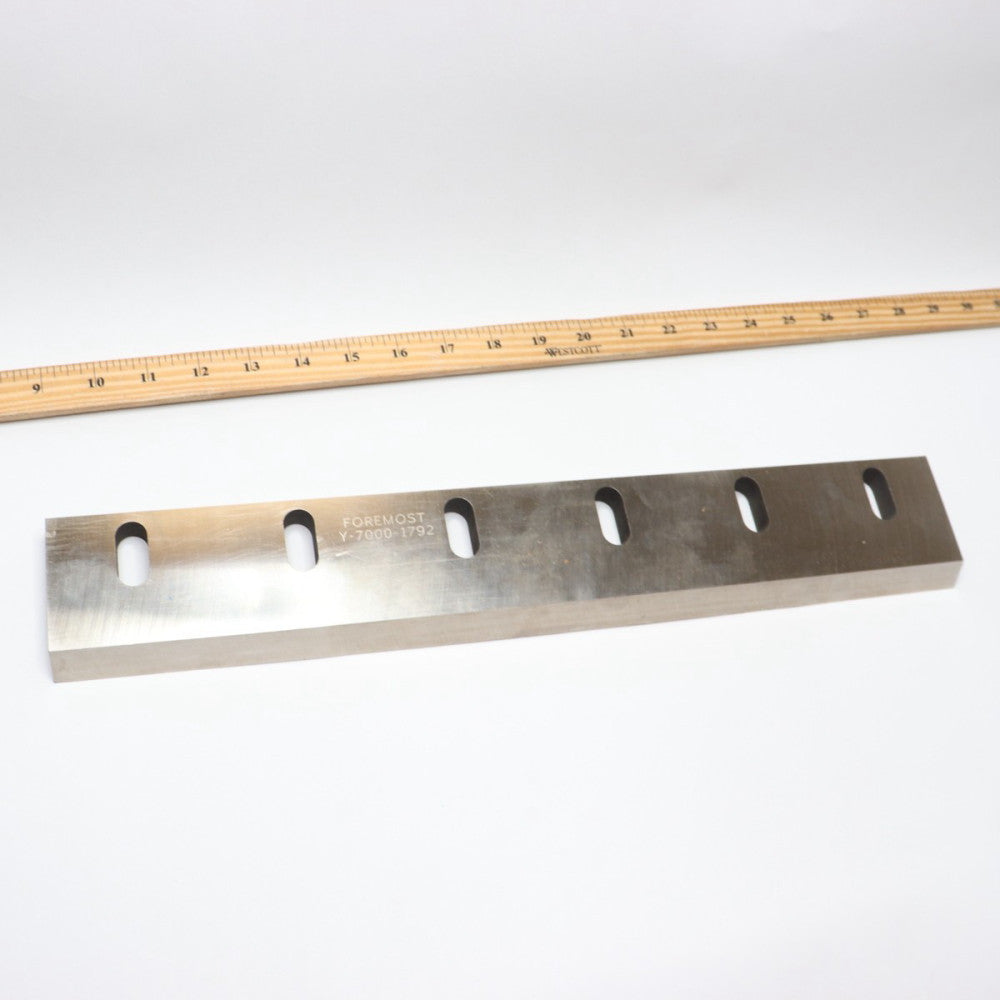 Foremost Granulator Grinder Blade Plastic 18" x 3" x 5/8" Y-7000-1792