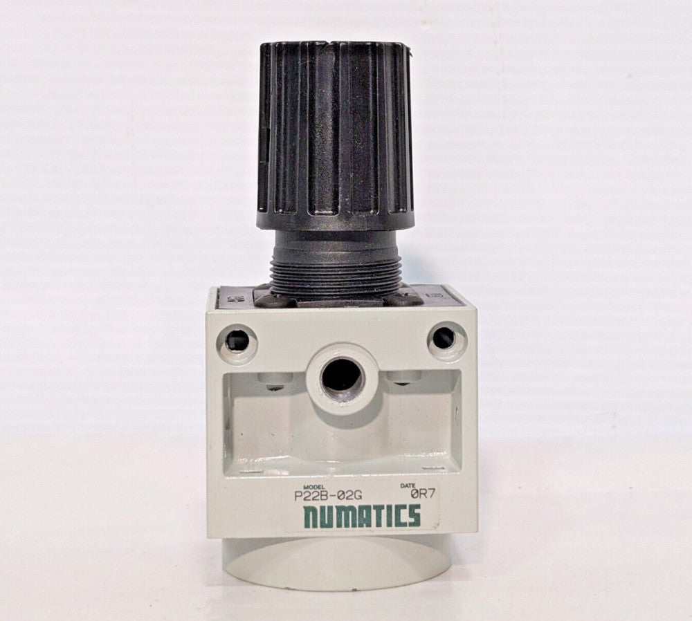 Numatics P22B-02G Date 0R7 Pneumatic Filter Regulator, Flexiblock