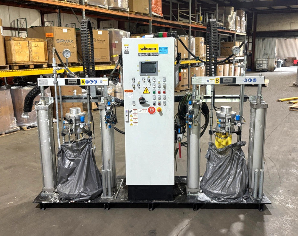 Wagner Reinhardt-Technic Conti Flow Robot Controller with (2) Feeding Unit 2000