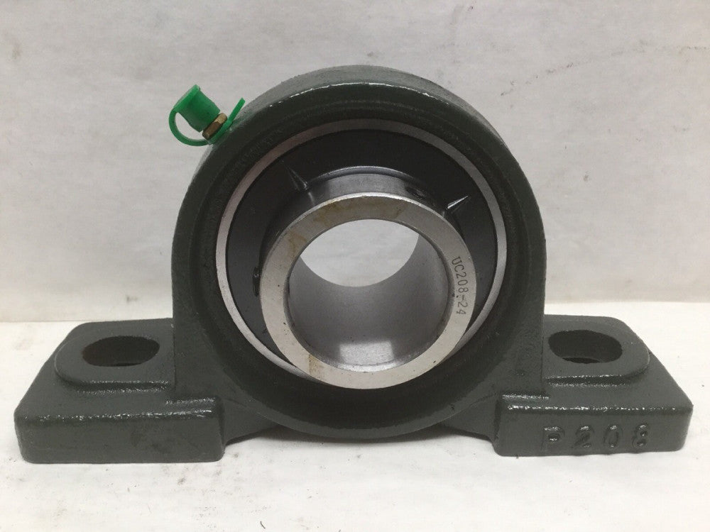 Pillow Blocks 1 1/2” Cast Iron UCP208-24 Mounted Bearing UC208-24 & P208