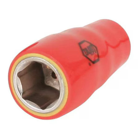 Wiha 31329 1/4 In Drive, 8Mm Hex, Metric Socket