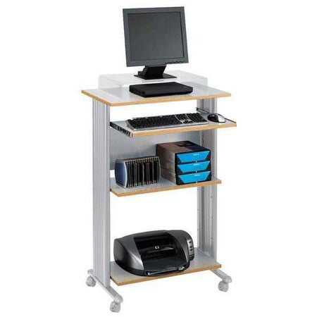 Safco 1923Gr Stand-Up Workstation, 22 In D X 45 In H, 29 1/2 In W X