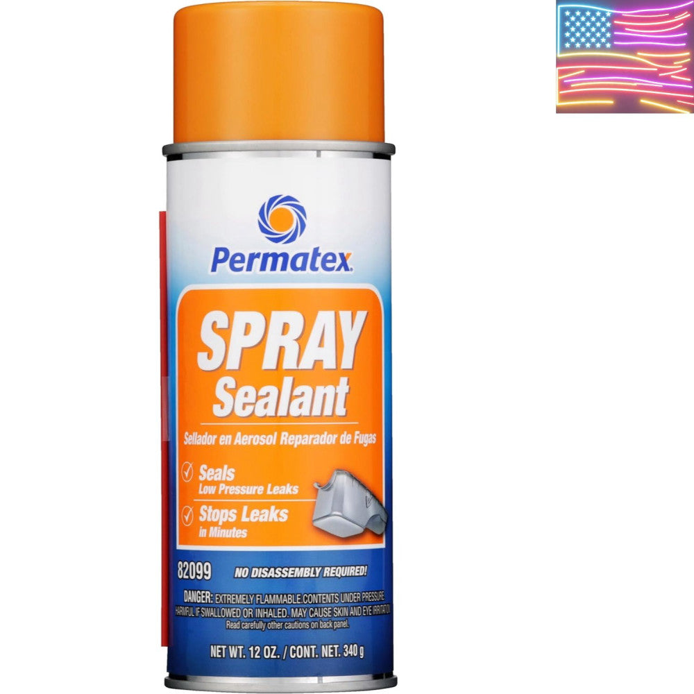 Versatile Spray Sealant - 82099, 12 oz for Quick Repairs on Plastic & Metal