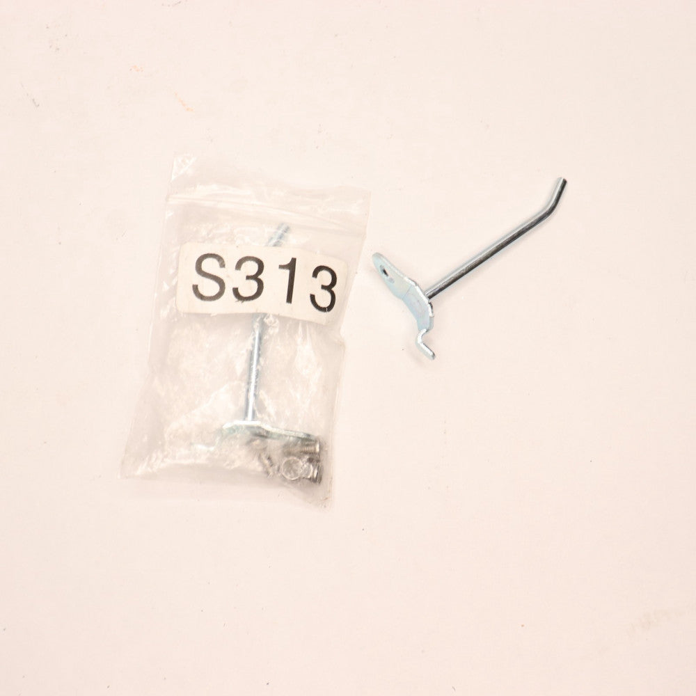 (2-Pk) Single Rod Pegboard Hook 1/4" Peg Hole 3-1/4" Stem Length S313