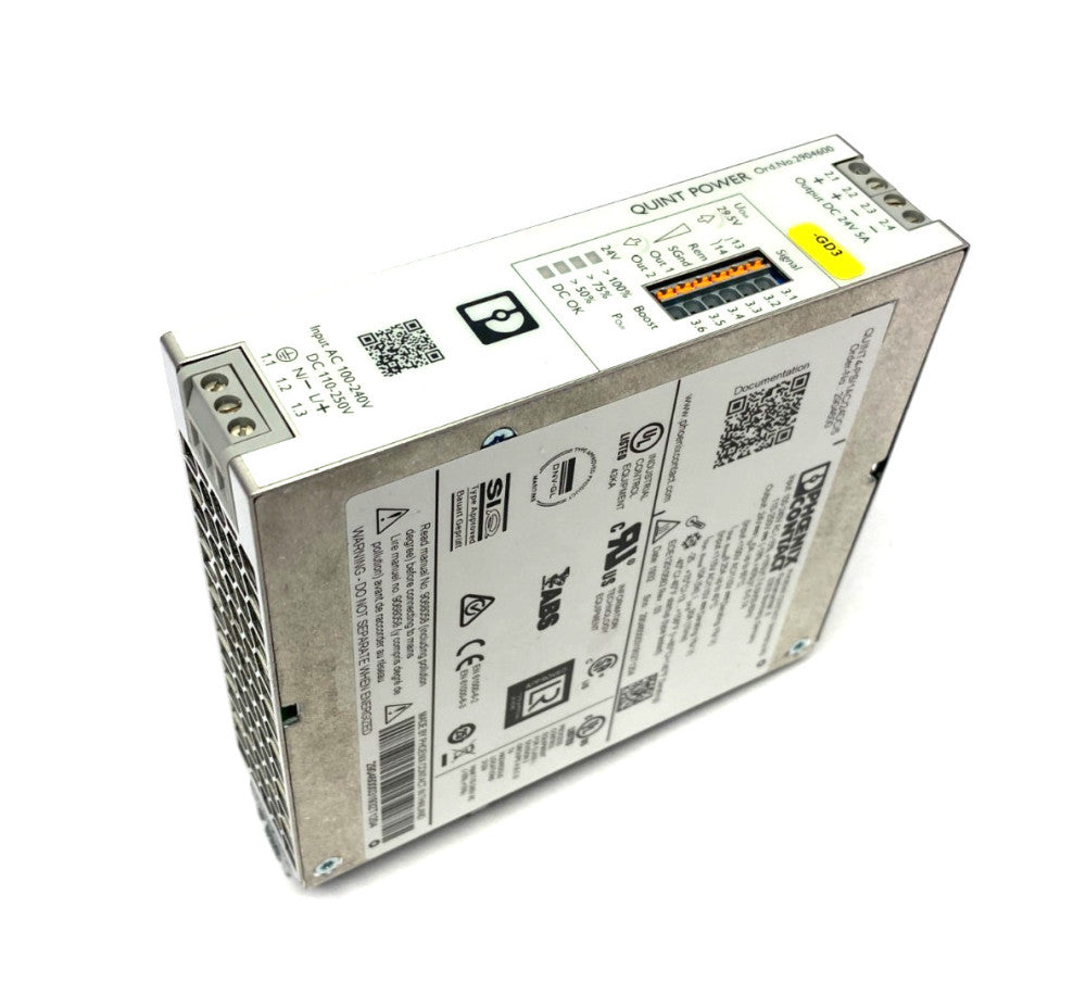 Phoenix Contact QUINT4-PS/1AC/24DC/5 Primary Switched Power Supply 2904600