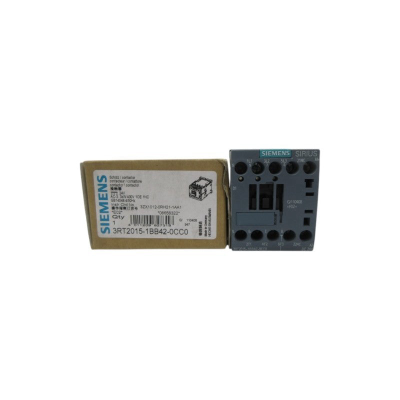 SIEMENS 3RT2015-1BB42-0CC0 24V NSMP