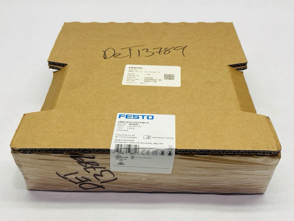 Festo CMMT-AS-C2-11A-P3-MP-S1 Servo Drive, Vertical Mount, 2A, 400V, 8143165