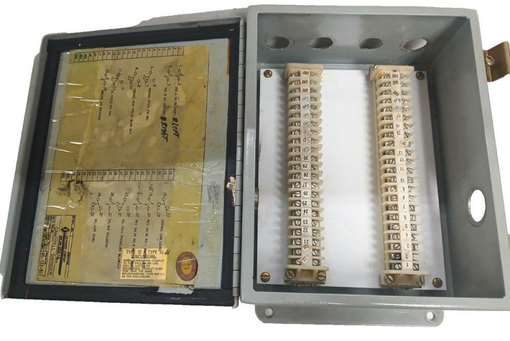 STANDARD ELECTRICAL ENCLOSURE STEEL NEMA 12 & 13  OAD 11-1/2" X 10-1/2" X 5"