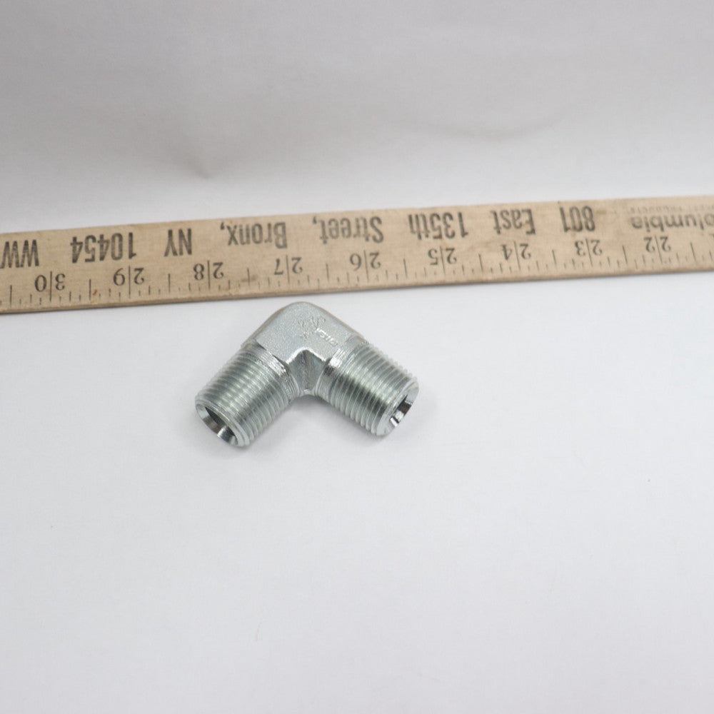 Parker Male Pipe Elbow Steel 1/2-14 1/2 CR-S