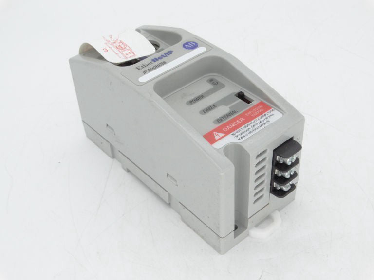 ALLEN BRADLEY 1761-NET-ENI SERIES D PLC MODULE