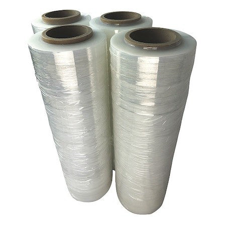 Zoro Select 56Hg09 Stretch Wrap, 75 Ga, Clear, Standard Duty
