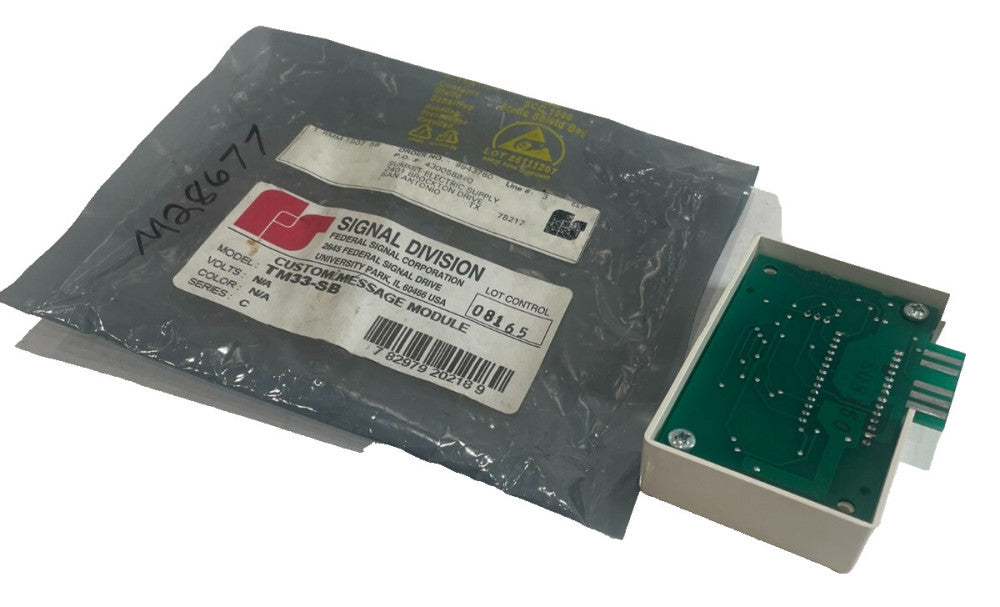 NEW FEDERAL SIGNAL TM33 TONE MODULE SERIES C TM33-SB