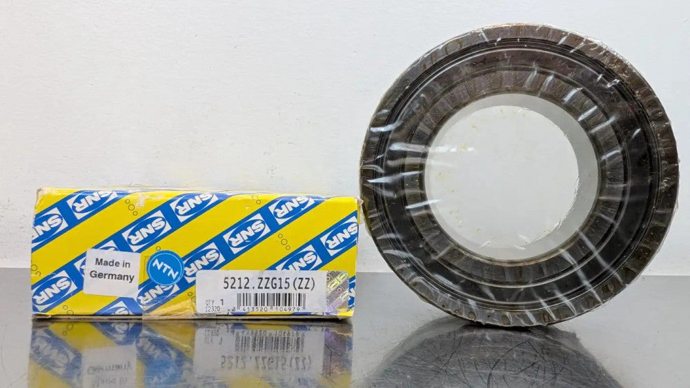 SNR 5212.ZZG15 Double Row Angular Contact Bearing 60mm ID 110mm OD 36.5mm W 25°