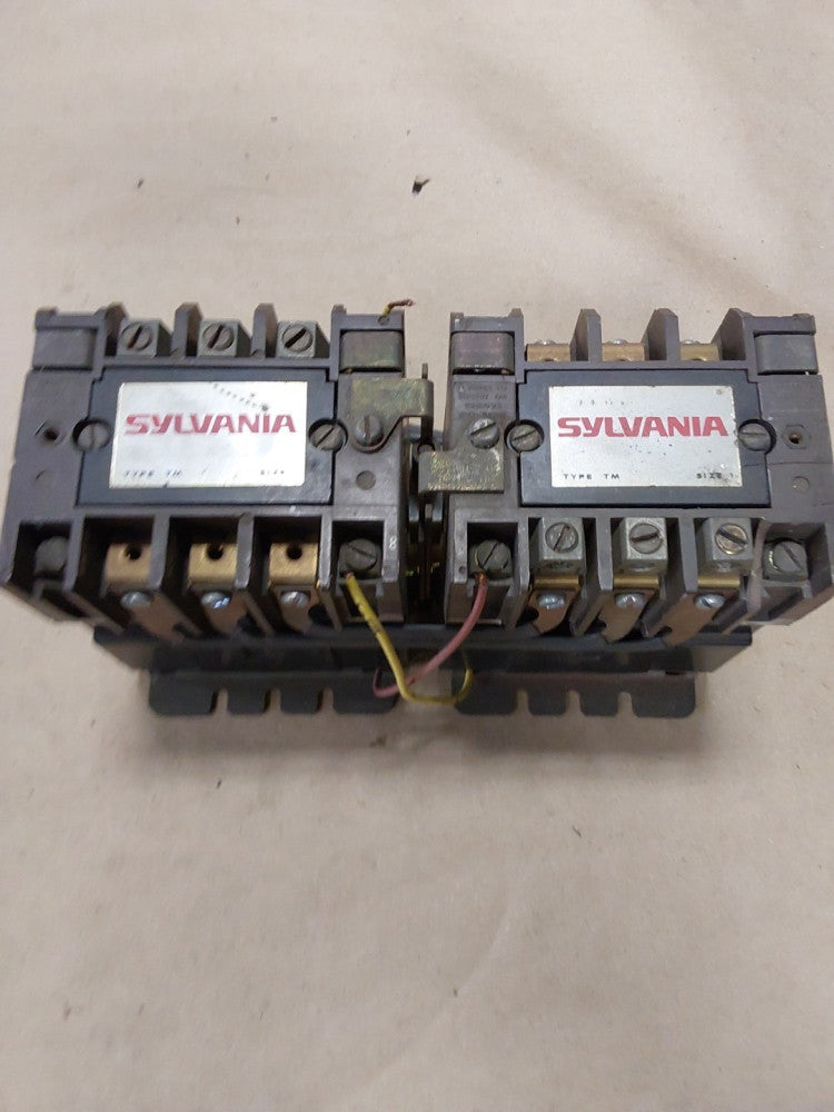 SYLVANIA TB159-1 Size 1 110-120V 50/60Hz Coil Reversing Contactor