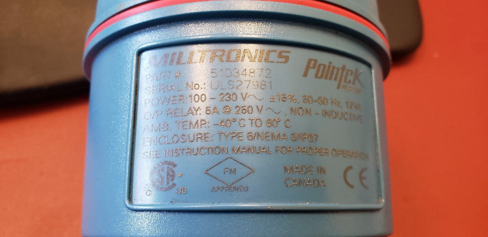 Siemens 51034872 Milltronics Probe Ultrasonic Liquid Level Senso Transmitter New