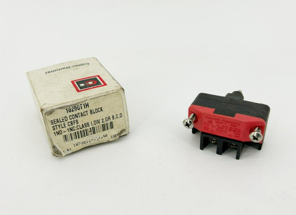 New Eaton Cutler Hammer 10250T1H Contact Block 1NO-1NC