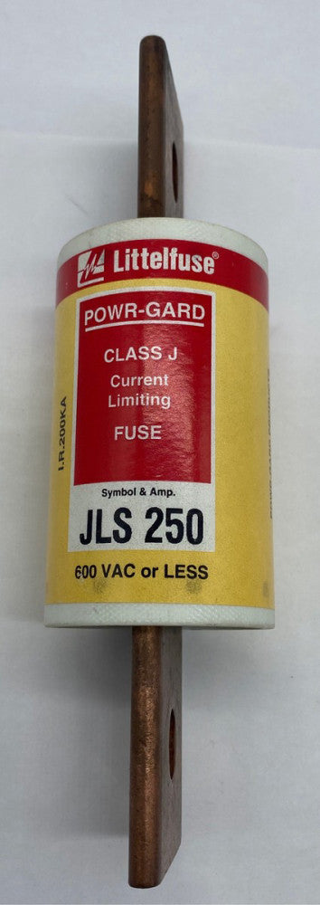 Littelfuse JLS250 Powr-Gard Time Delay Fuse, 600VAC 300VDC 250Amp Class J 