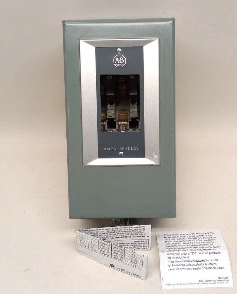 Allen Bradley 609-BAW Series H Size 1Controller Housing/Cover Sold As Pictured