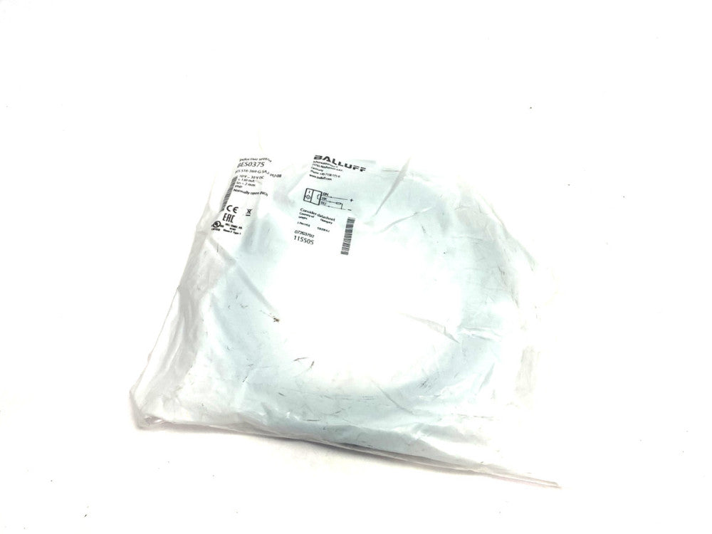 Balluff BES0375 Inductive Proximity Sensor BES 516-369-G-SA2-PU-08