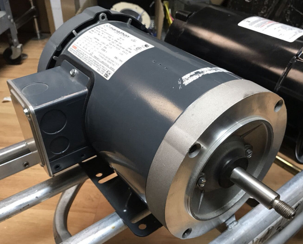 Marathon J066 Jet Pump Motor 2HP 3PH 208-230/460V, 56HJ-80
