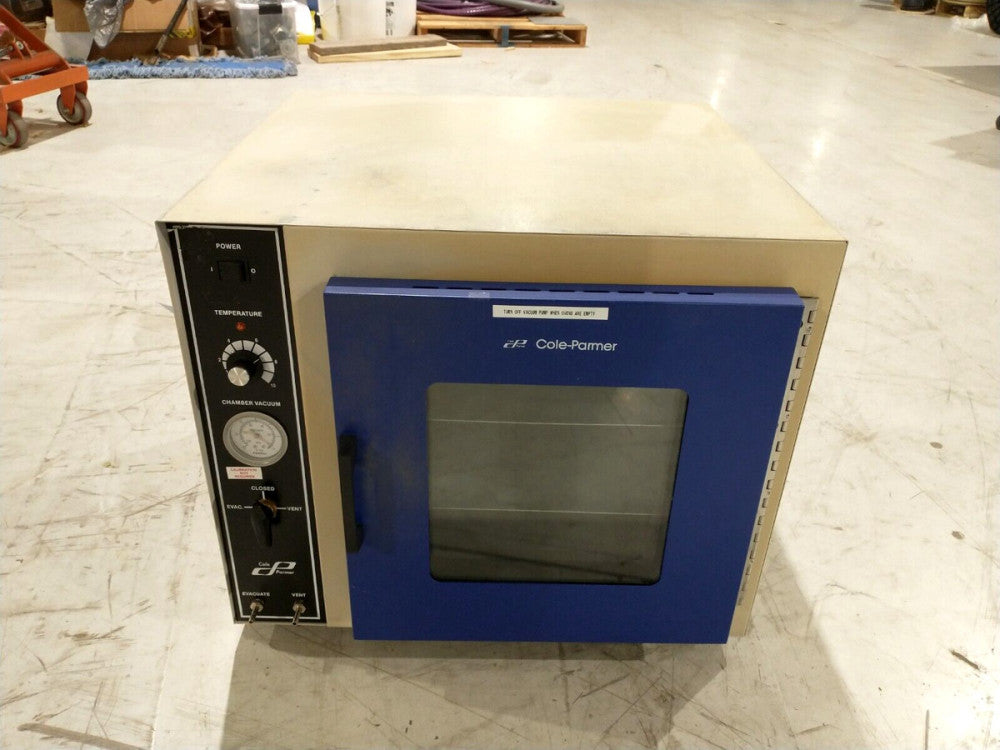 Cole-Parmer G05053-20 Laboratory Vacuum Oven, 120V, 1600W, 13.3A, 2.3 Cubic FT