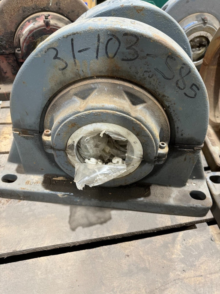 NEW SURPLUS COOPER PILLOW BLOCK BEARING 4-7/16" BORE 02BC407EX