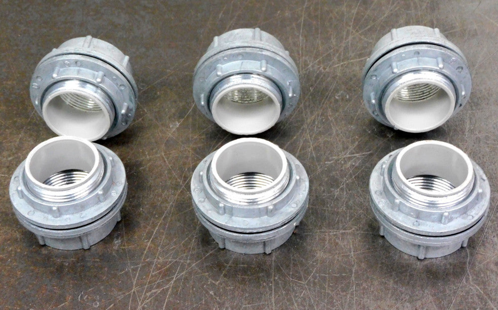 Killark-Hubbell WH-4 Threaded Conduit Connector 1-1/4" NPT Die Cast Zinc