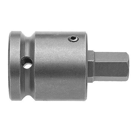 Apex Tool Group Sz-16 3/8 In Drive Hex Socket Bit Sae 3/8 In Tip, 2 1/4 In L