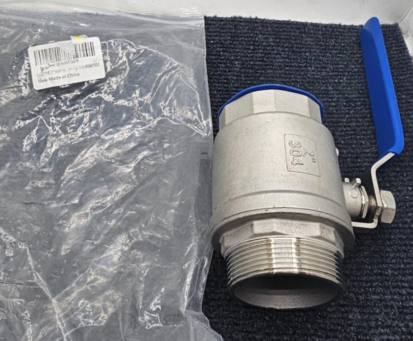 Lozome 2" Male to Female Thread Full Port Ball Valves NPT 304, SS, WOG1000