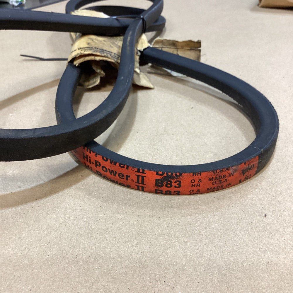 Gates B83 Hi-Power V-Belt 86" Length 