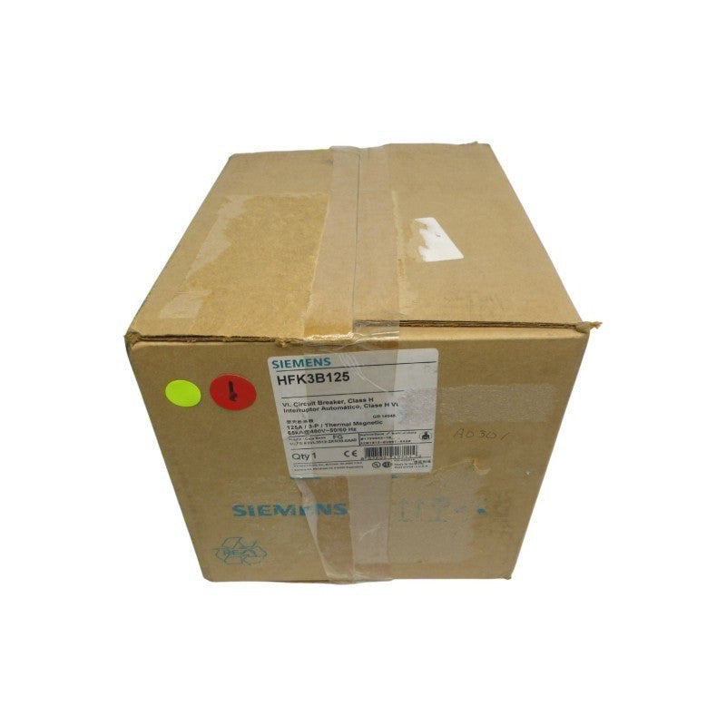 SIEMENS HFK3B125 480V 125A NSMP