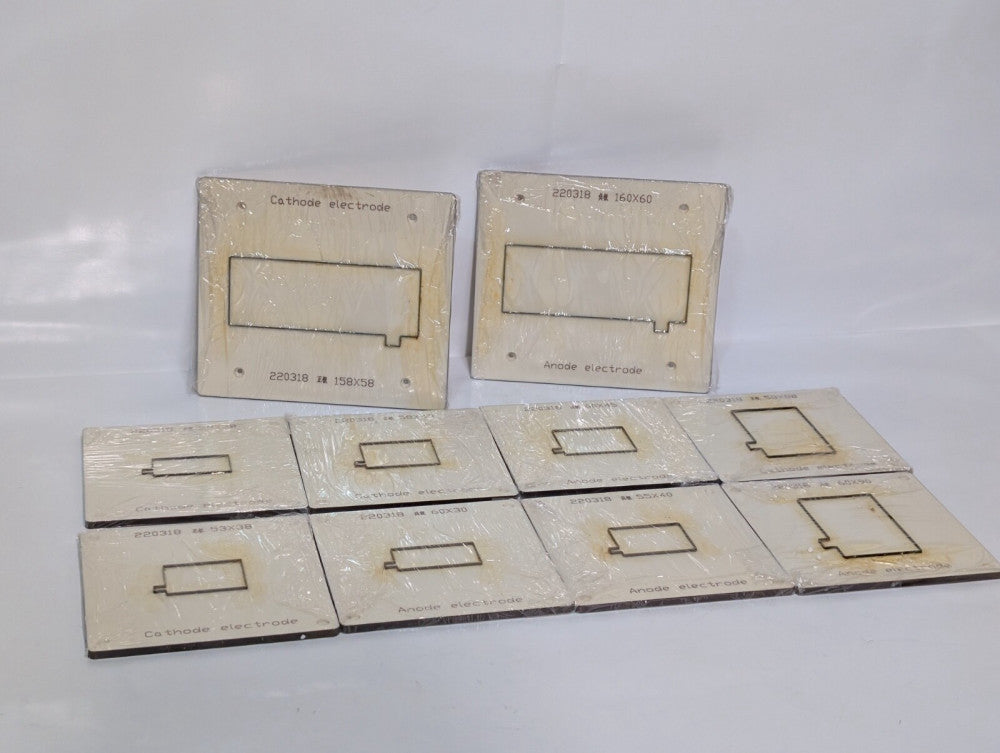 Mixed Lot of 10 220318 Anode and Cathode Electrode Multiple Sizes As Shown