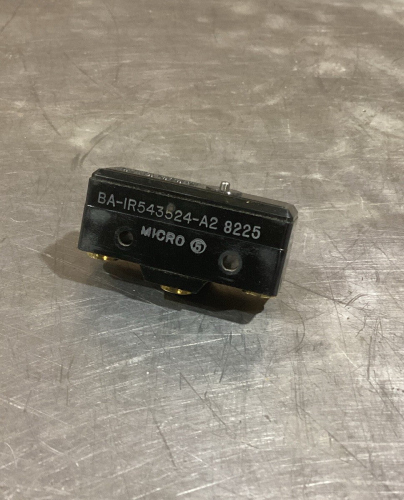 MICRO SWITCH BA-1R543524-A2 BASIC SNAP ACTION SWITCH  8225 15a -480vac