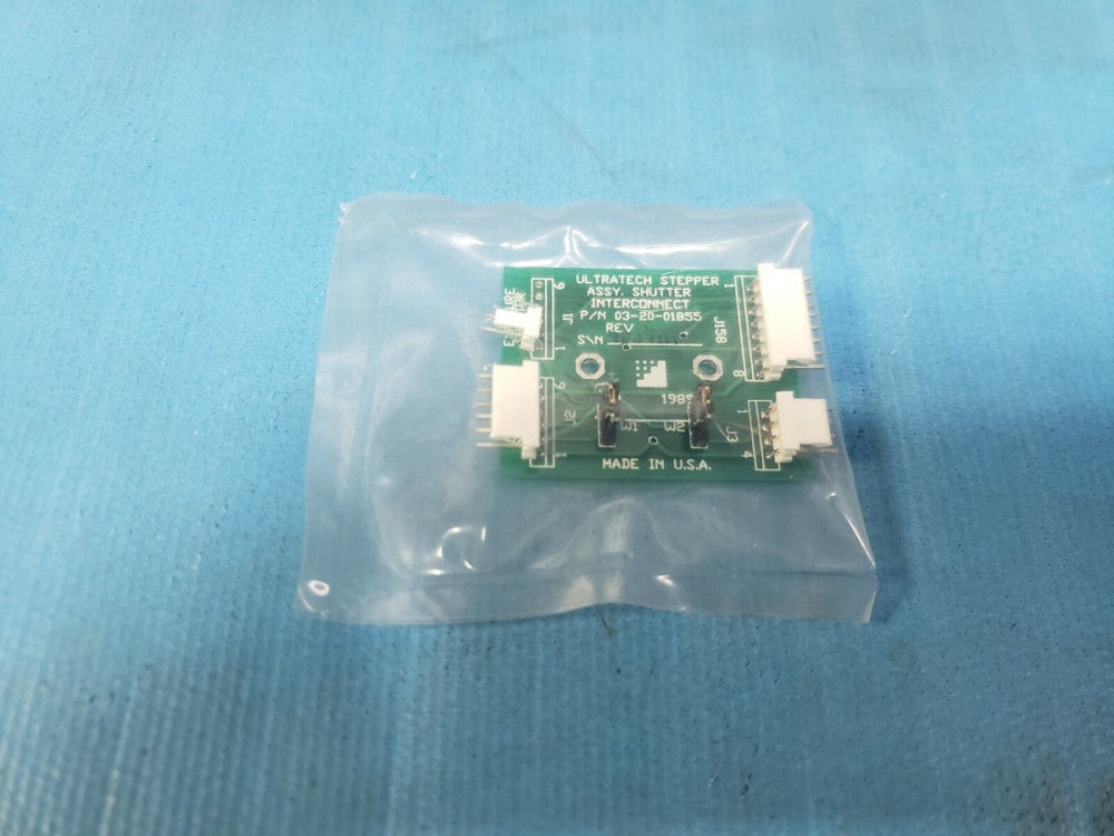 Ultratech Stepper Shutter Interconnect PCB Board 03-20-01855 Rev C