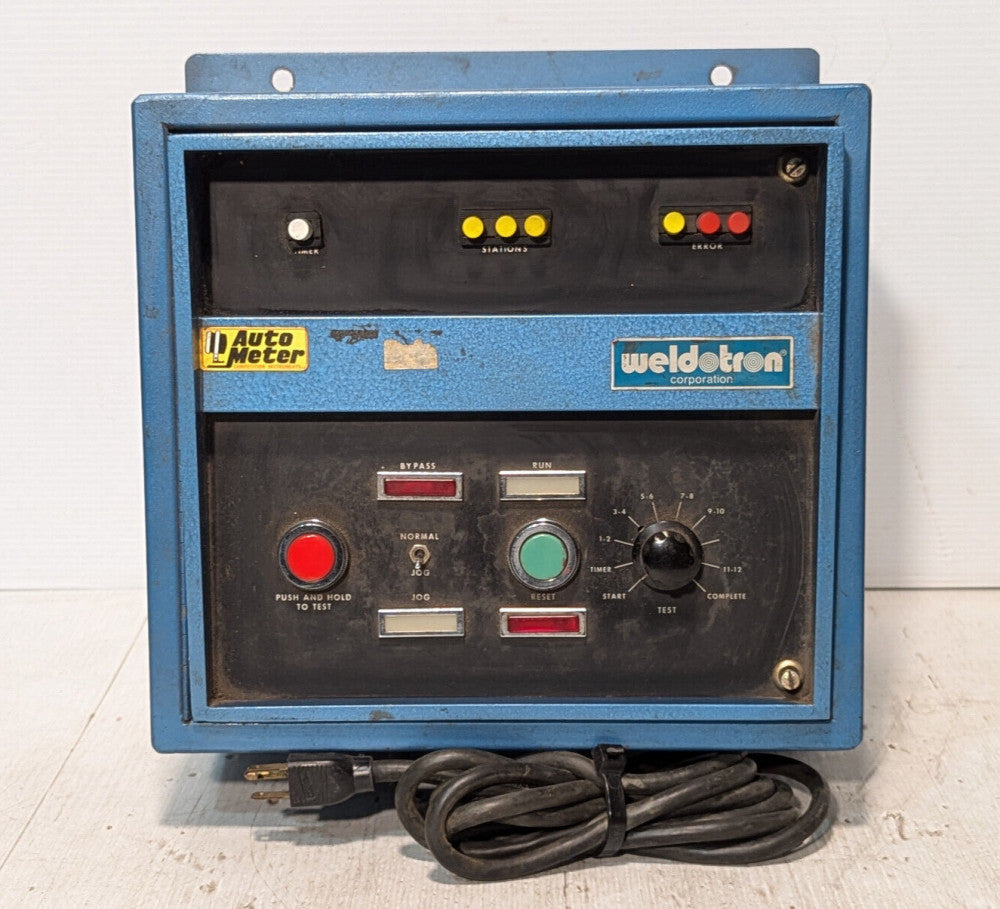 Weldotron Corporation 8110, 1 phase, 60 cycle, 115 V, Made in USA
