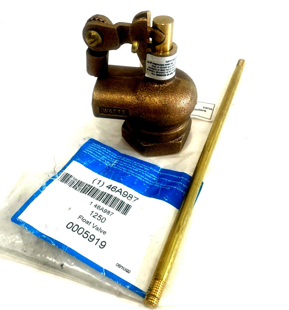 NEW WATTS 46A987 FLOAT VALVE 1 1/4"