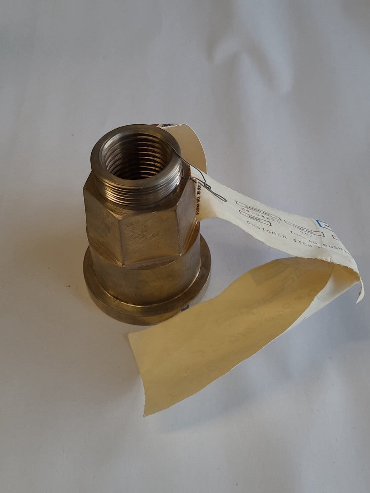 Dresser Industrial Valve Operations 0916765 Threaded Brass Bushing