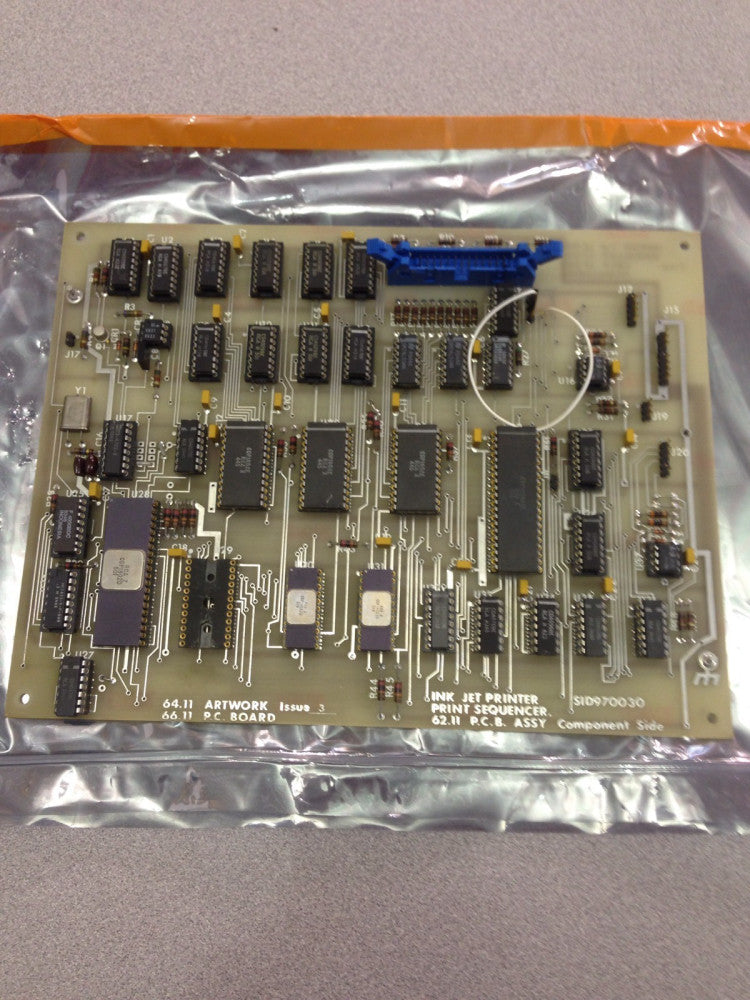 NEW NO BOX INK JET PRINT SEQUENCER 62.11 PCB BOARD SID970030