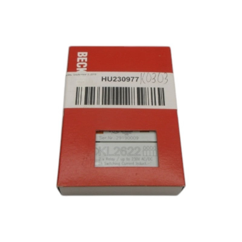 BECKHOFF KL2622 230VAC 2A NSMP