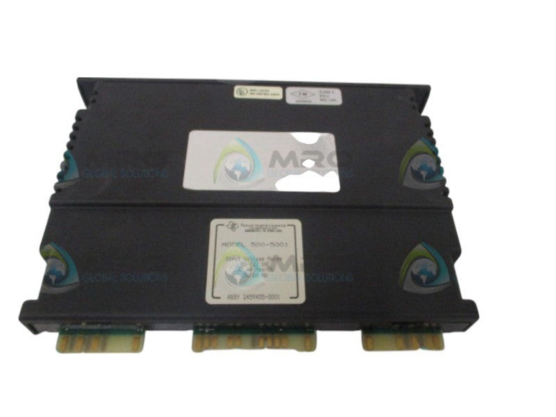 TEXAS INSTRUMENTS 500-5001 INPUT MODULE (REPAIRED) UNMP