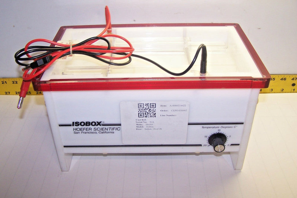 HOEFER SCIENTIFIC INSTRUMENTS ISOBOX ISOELECTRIC FOCUSING FLATBED  HE950