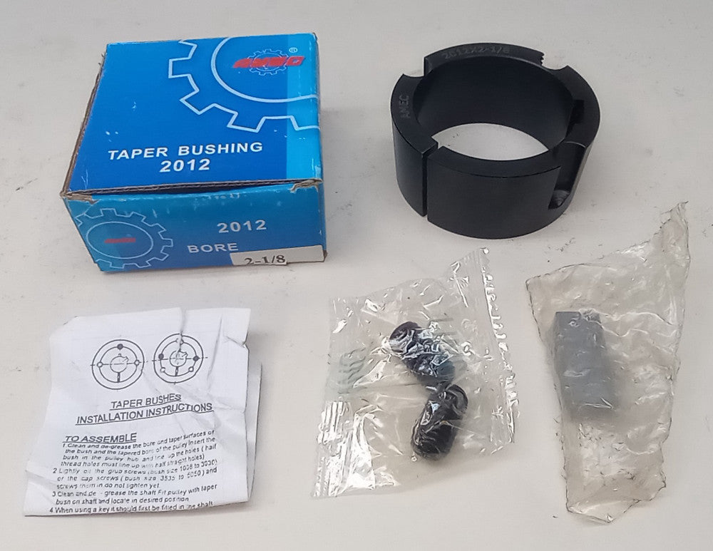 Amec 2012X2-1/8 Taper Bushing 2-1/8" Bore KW