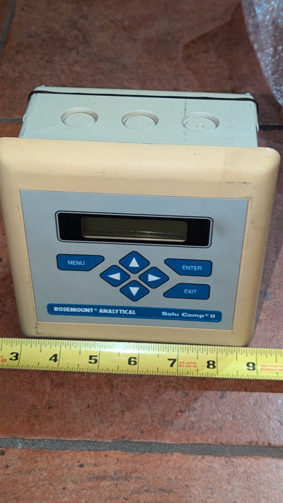 Rosemount Analytical Solu Comp II 1055-01-10-20 Guaranteed