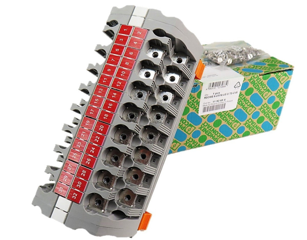 Phoenix Contact RSCWE 6-3/X16-US S TS-CV8 Terminal Block RSCWE 6-3/16 NEW IN BOX