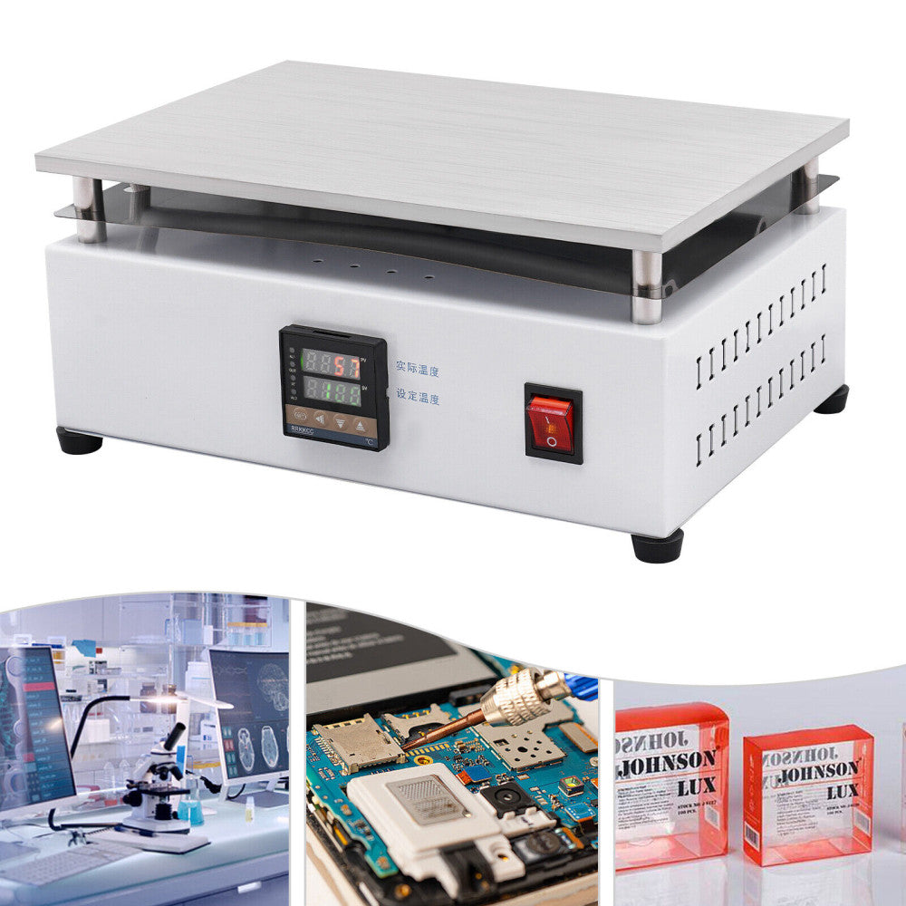 1200W Desktop Heating Sealing Machine Preheating Station 304 Stainless Steel