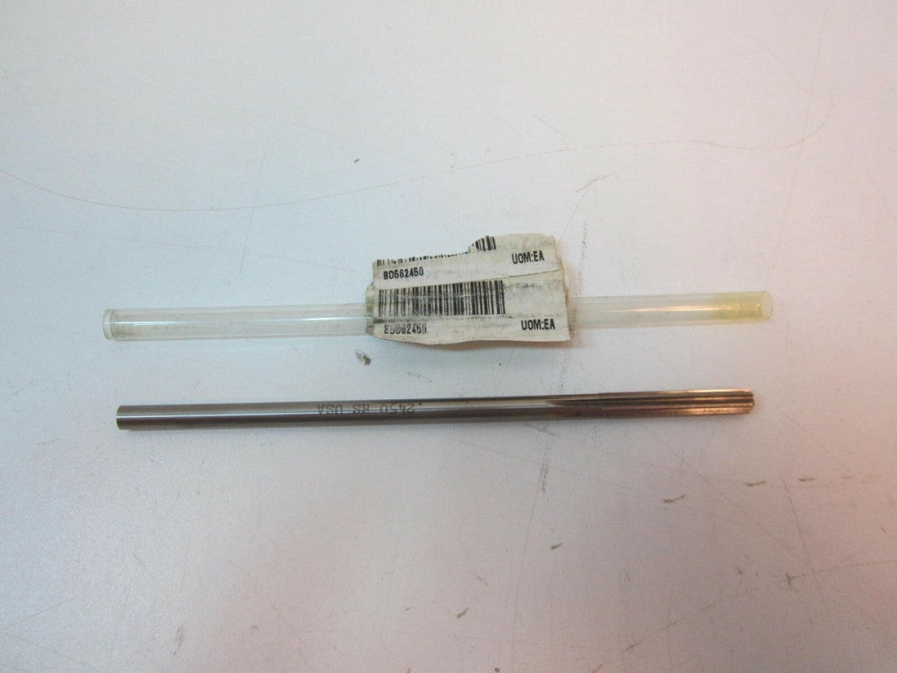 Rapidkut (BD562450) HSS .2450 x 1-1/2 x 6 Decimal Size Chucking Reamer 
