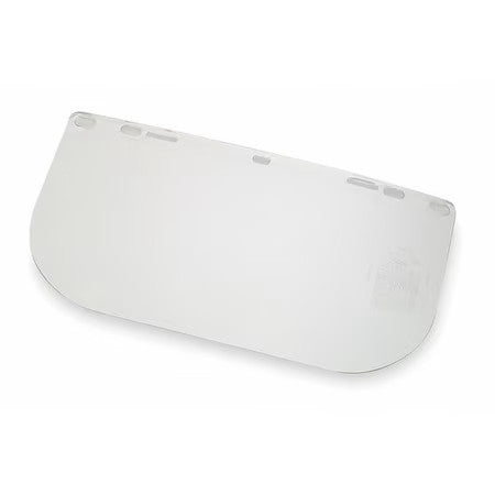 Jackson Safety 28766 Face Shield Visor, Clear Visor, 10" Height, Uncoated Lens,