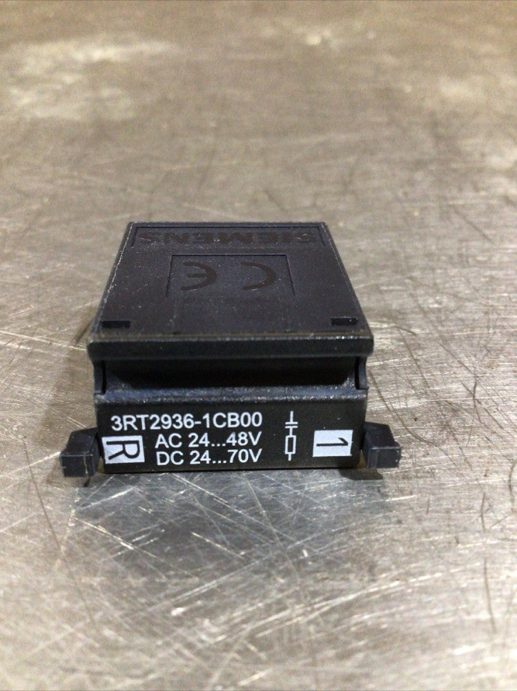 Siemens 3RT2936-1CB00 Surge Suppressor, RC Element, AC 24…48V. DC 24…70V