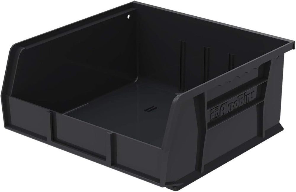 30235 Akrobins Plastic Storage Bins, Space-Saving Stackable Bins for Garage, Pan