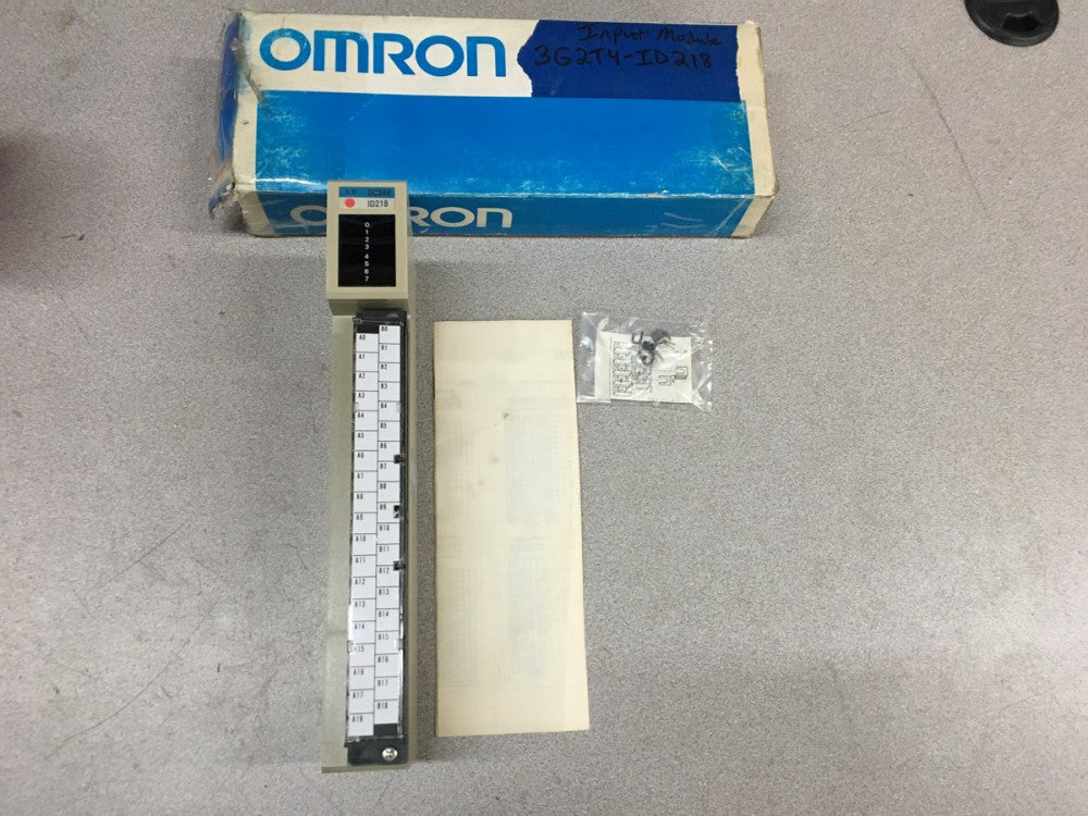 NEW IN BOX OMRON INPUT MODULE 3G2T4-ID218